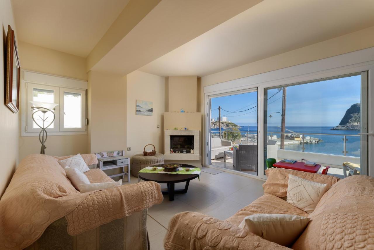 Beach Front Condo South Crete 칼로이 리메네스 외부 사진